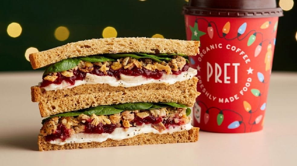 pret a manger christmas feast sandwich